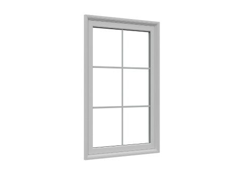 PVC picture window