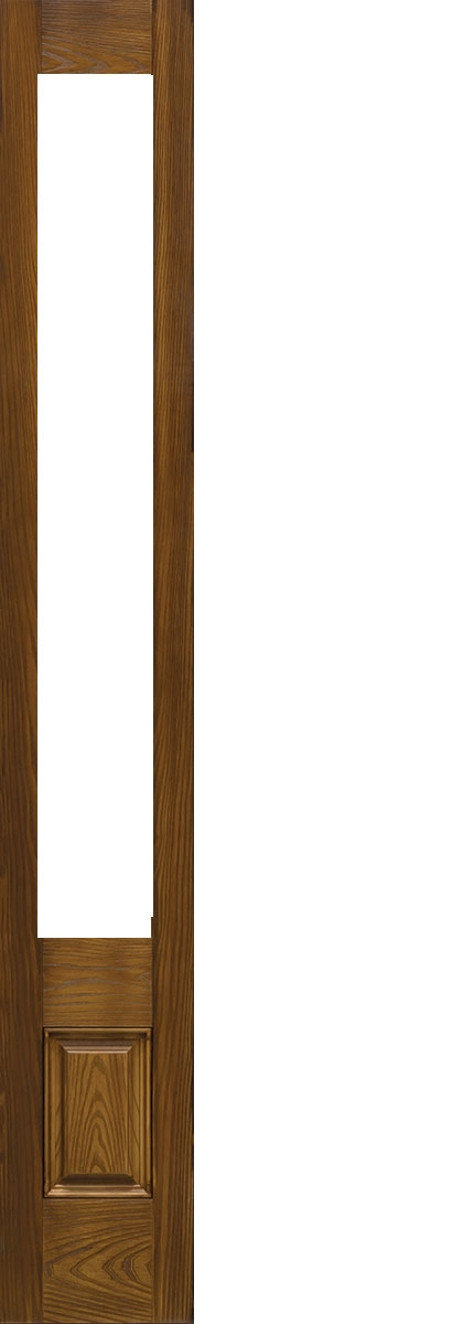 Deep Oak 2-Panel Sidelite (OAK2R)